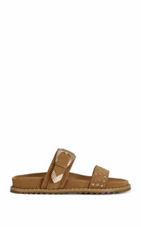 Azalea Wang - Women's Pallas Western Flat Sandal