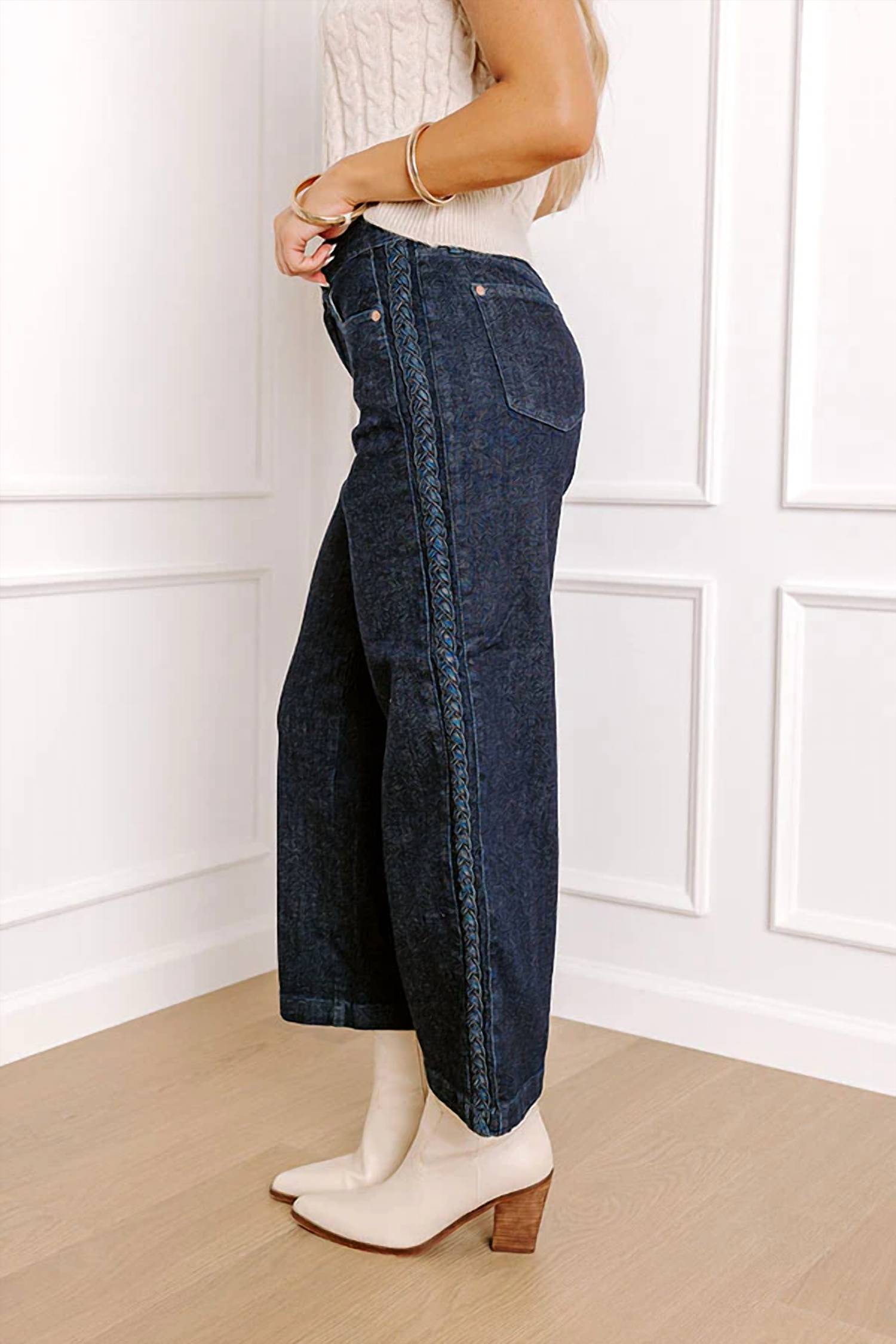 Judy Blue - Kinsley High Waist Wide Leg Jeans