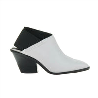 Naked Feet Women's Eros Mules in dove grey leather - women's shoe
