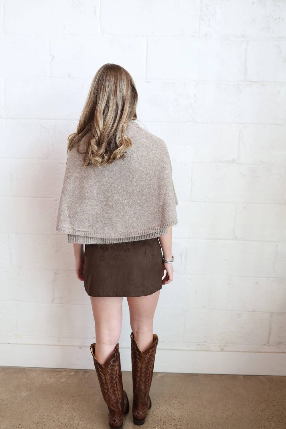 Storia - Suede Mini Skirt