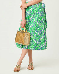 Lilly Pulitzer - Constance Reversible Midi Wrap Skirt