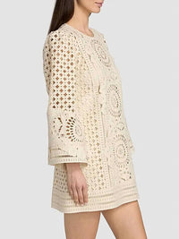Zimmermann - Indra Embroidered Mini Dress