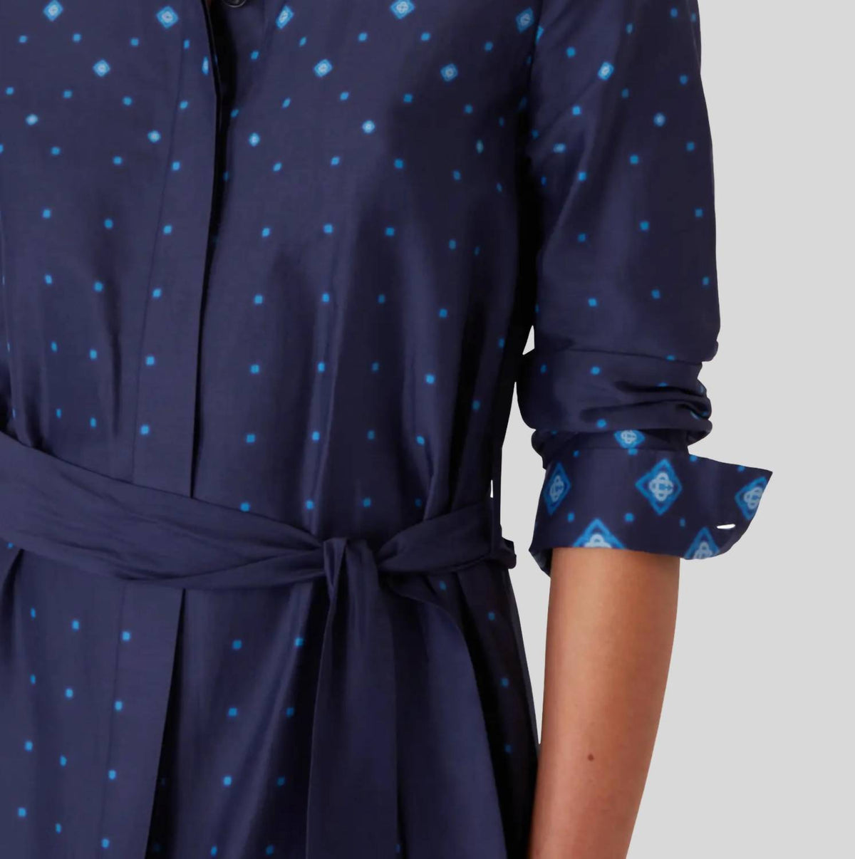 Casablanca - Gradient Silk Shirt Dress
