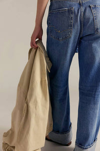 Free People - East Bay Cuffed Jeans