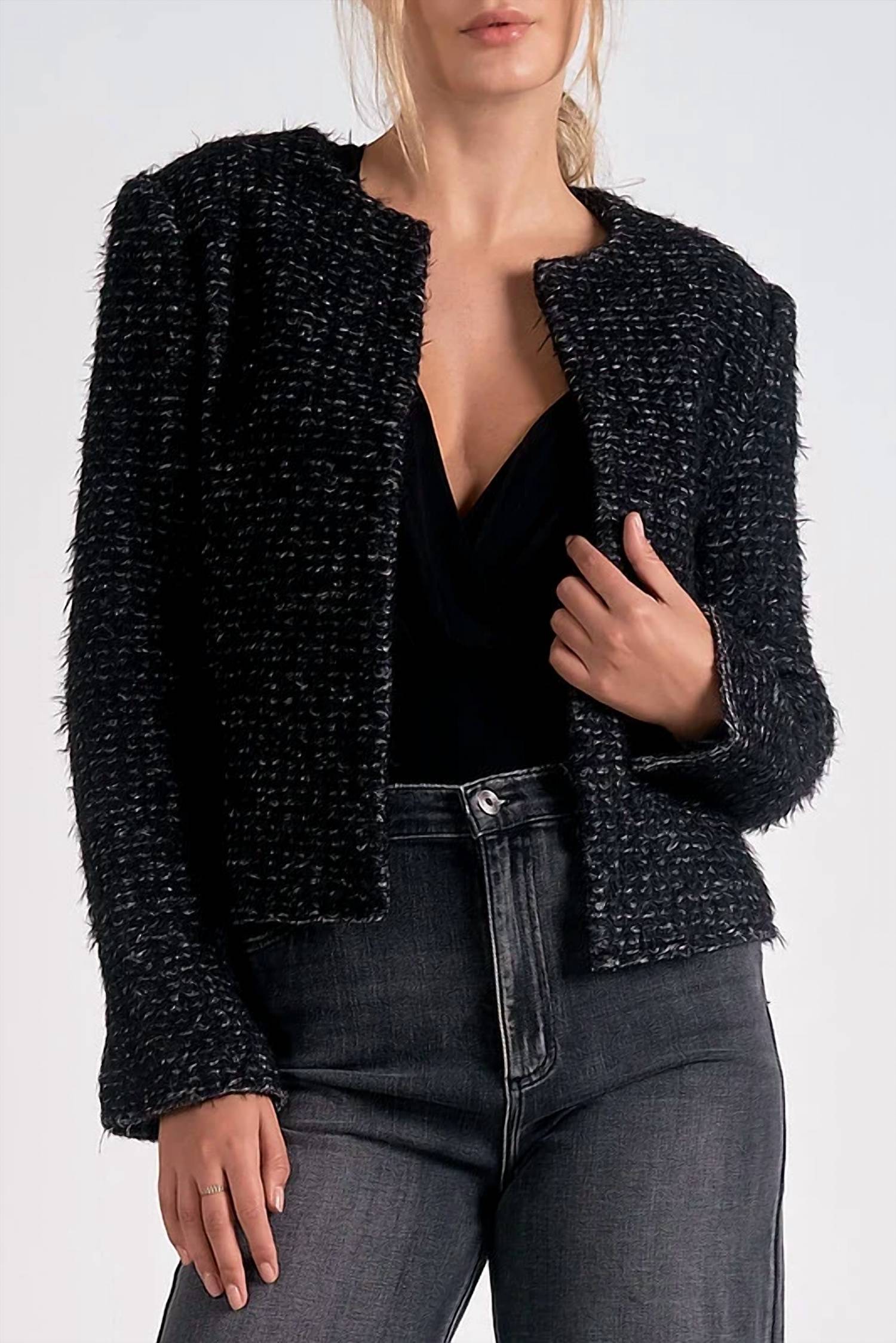 Elan - Open Front Blazer