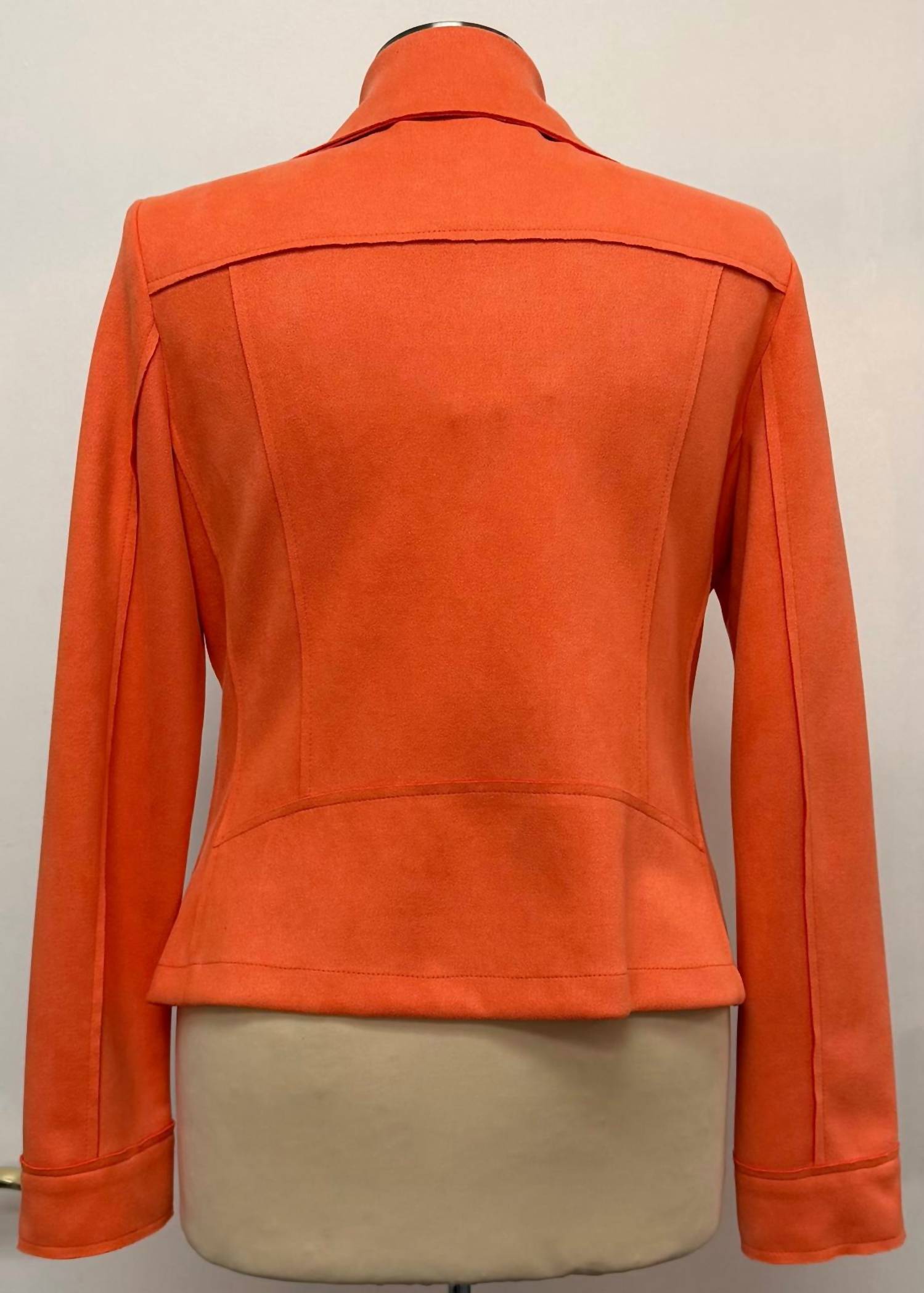 Frank Lyman - Casual Waist-length Leather Jacket