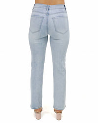 Grace And Lace - Mel's Fave Non Distressed Light Mid-wash Full Length Jeans