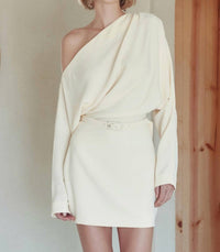 Fore Collection - Women's Belted Mini Dress