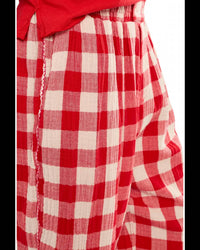 Free People Be Mine Pant in red - women's pants - view 4