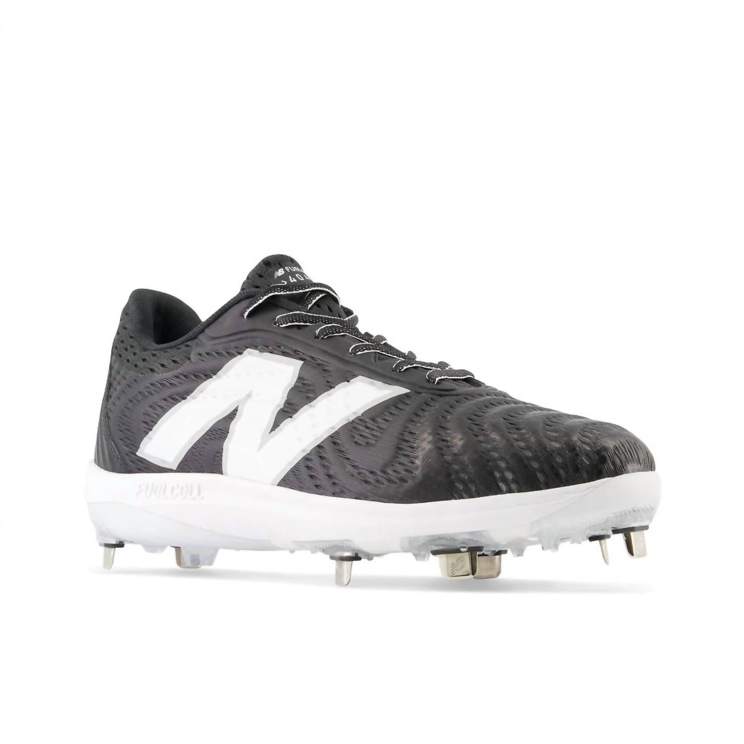 New Balance Unisex Fuelcell Metal Athlethic Shoes in black - men's shoe - detail view
