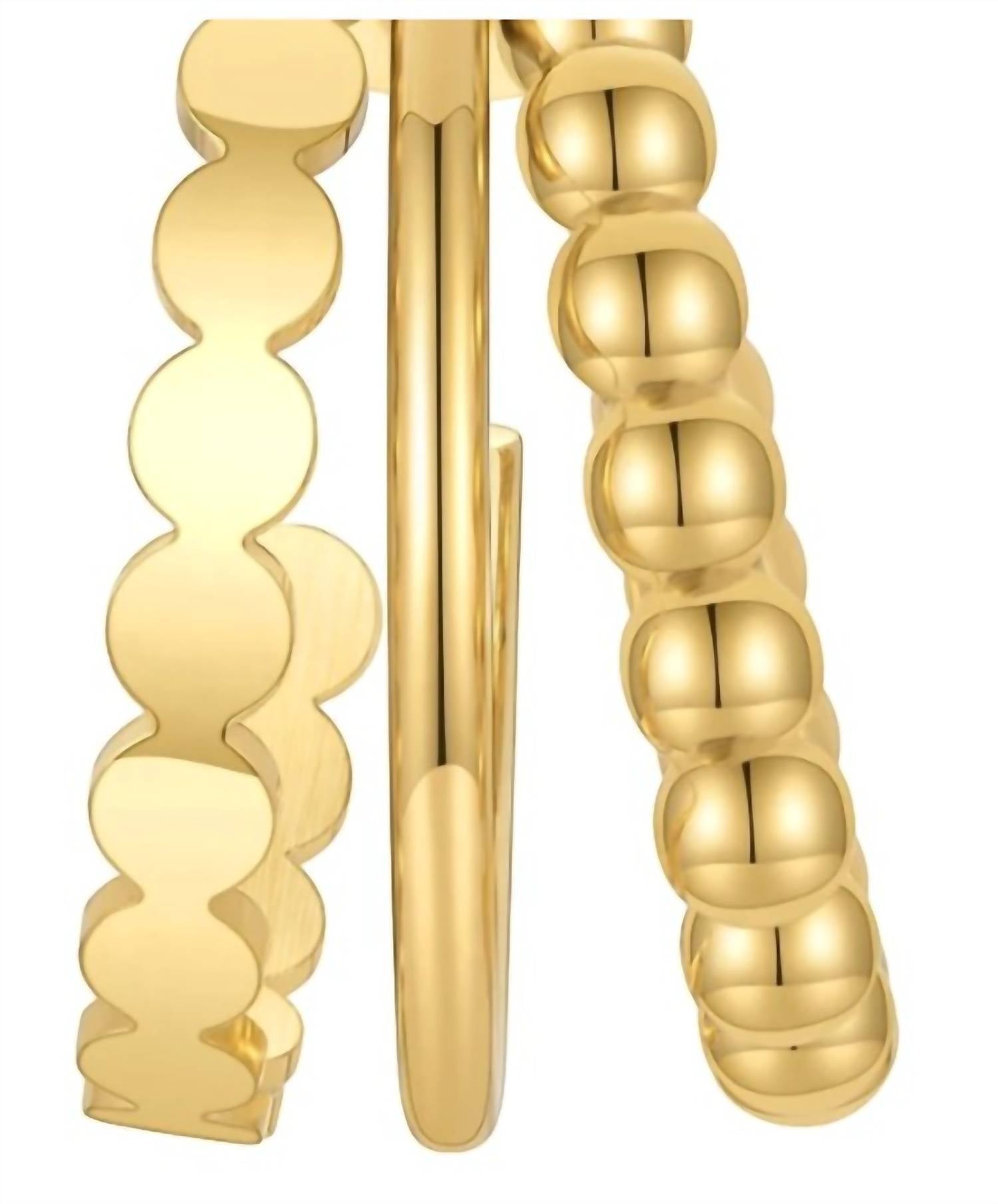 Katie Rae Collection - Women's Trinity Earring