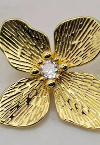 Xtraordinary - Women's Open Flower Earrings
