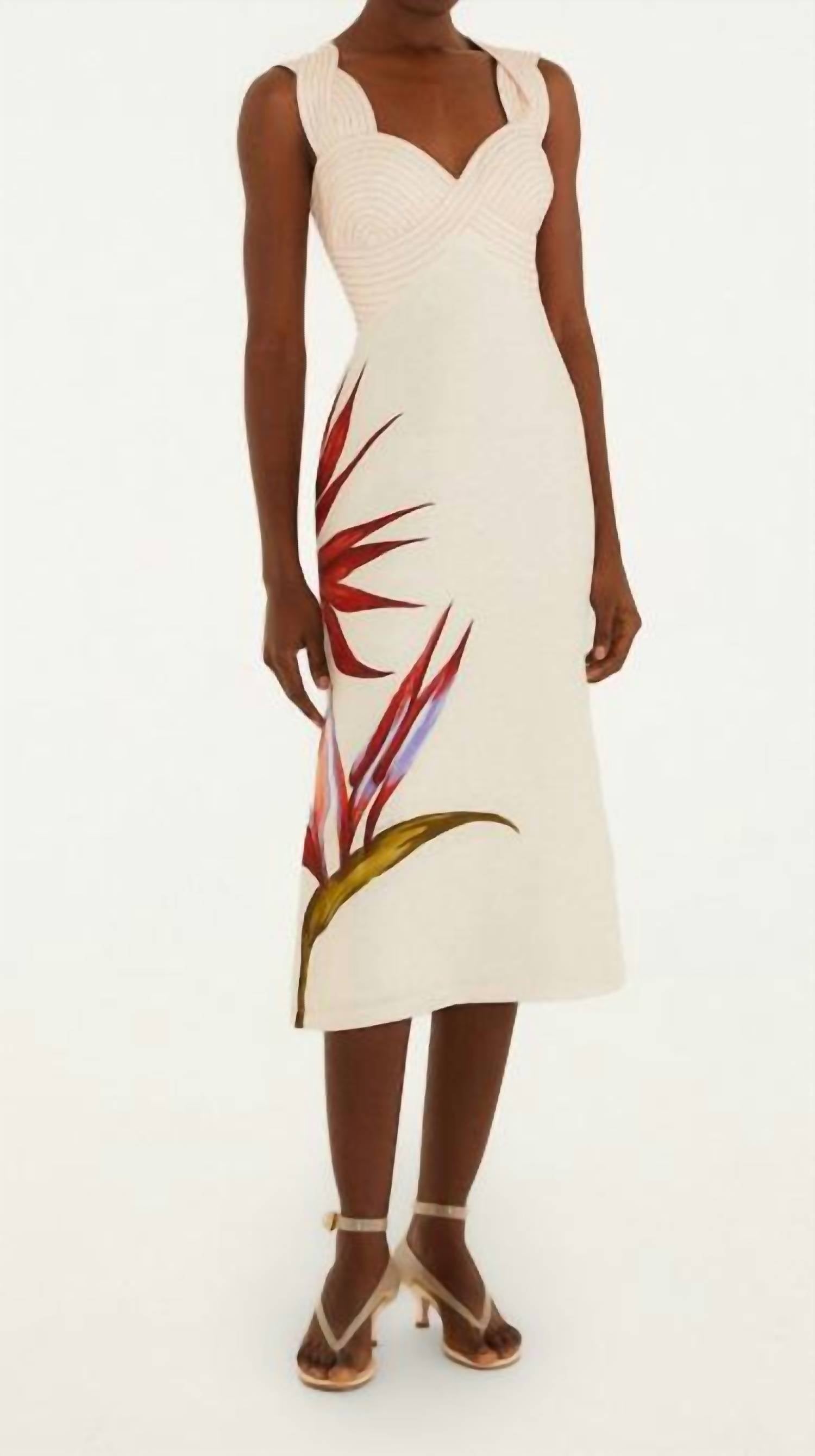 Farm Rio - Sleeveless Midi Dress