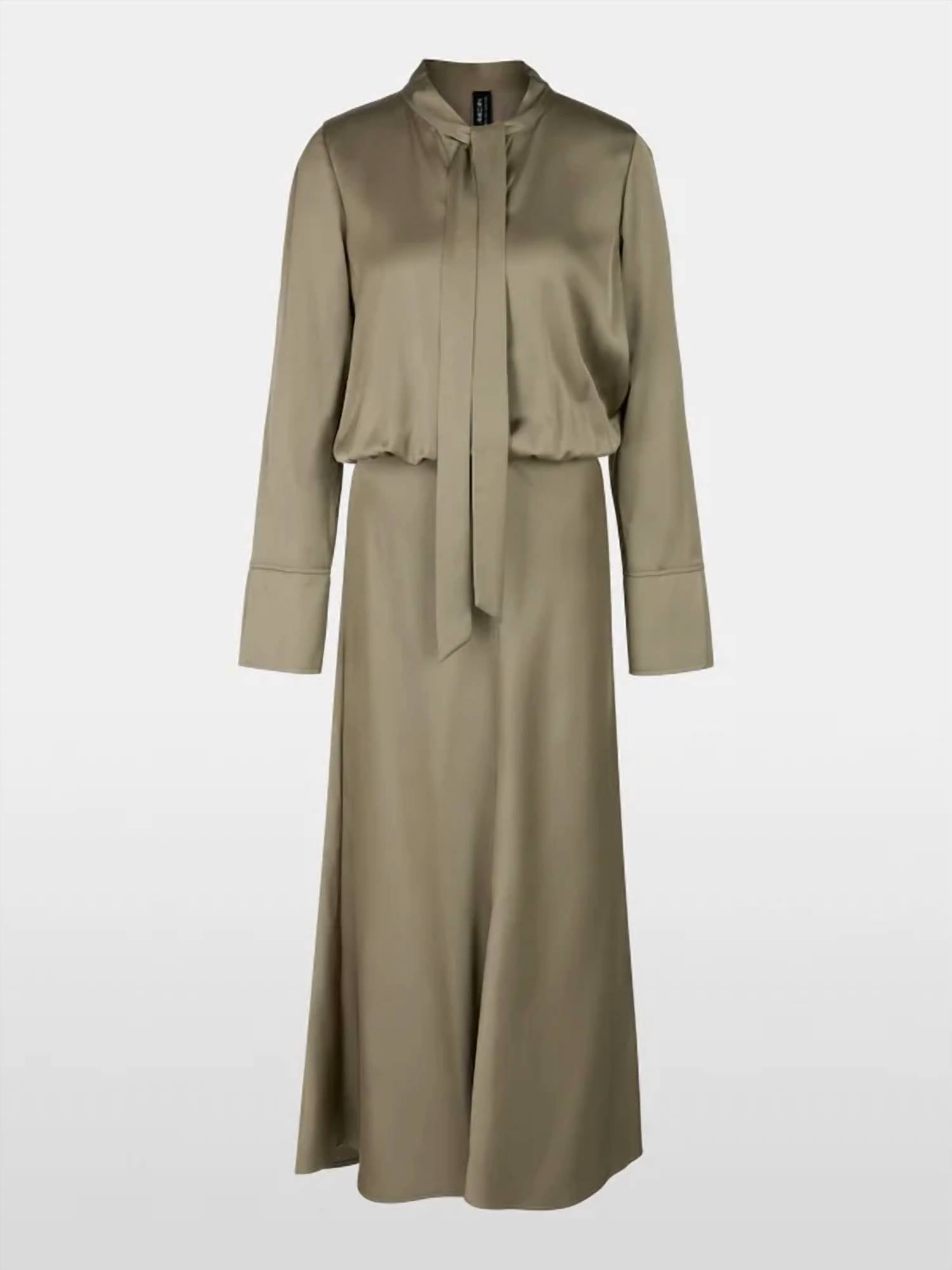 Marc Cain - Calf Length Tie Neck Dress