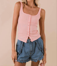 Free People - End Game Pointelle Tank
