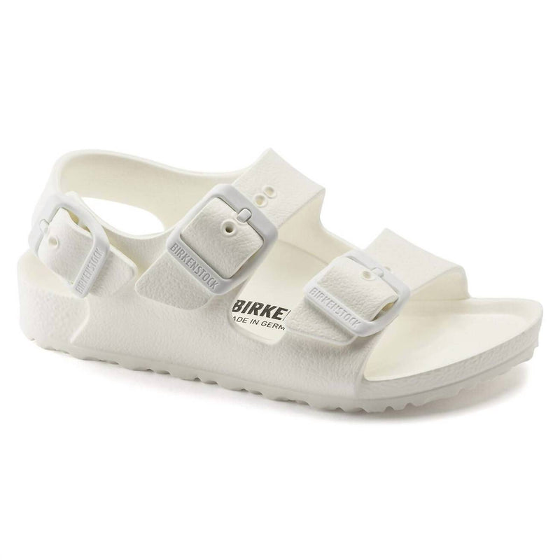 BIRKENSTOCK Kids Eva Sandals With Backstrap in white - kids' sandal