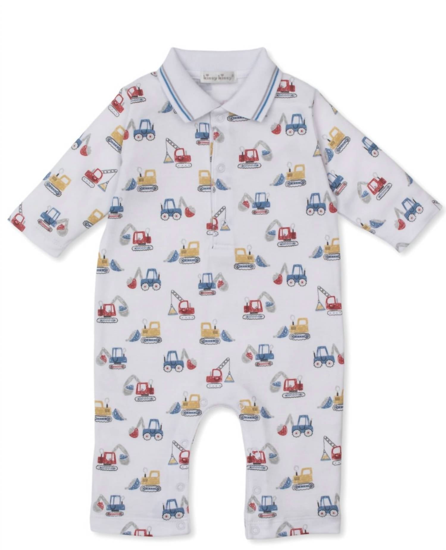 Kissy Kissy - Kid's Construction Long Sleeve Play Suit