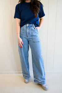 Frnch - Marino Pines Denim Trouser