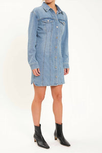 Daze - Estrella Denim Short Dress