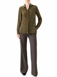 Akris Punto - Leopard Print Blouse