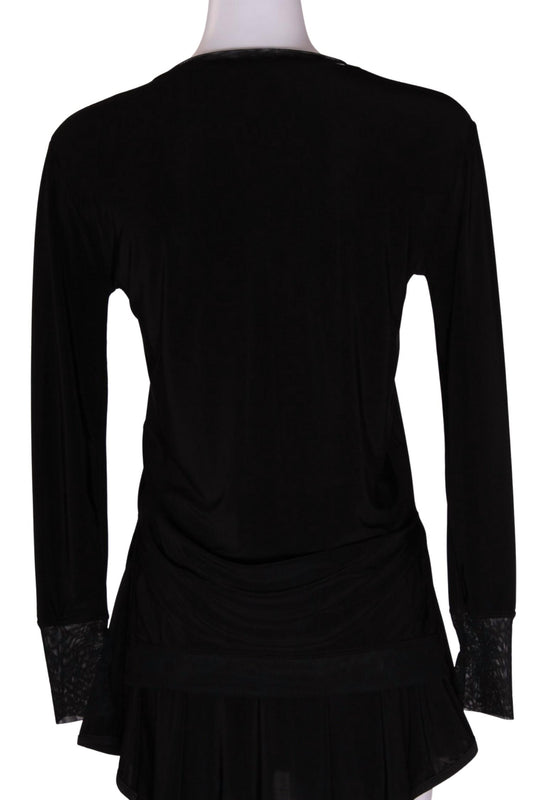 Love Love Tennis - Women's Long Sleeve Very Vee Top