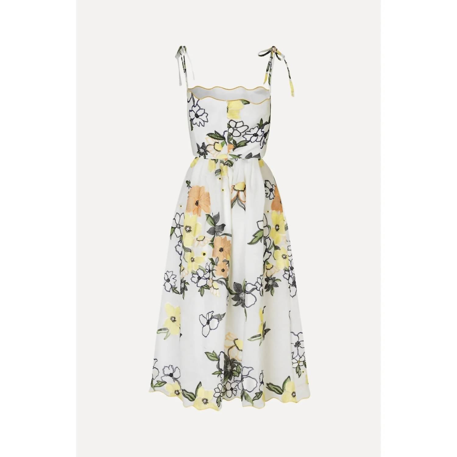 Stine Goya - Scalloped Cut Out Dress
