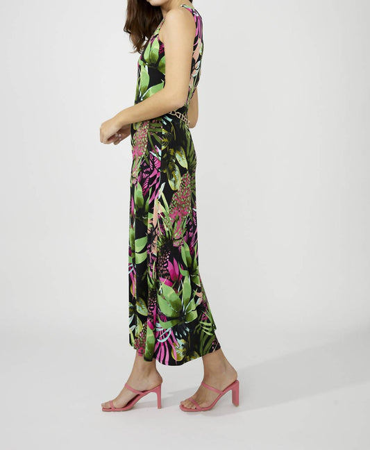 Frank Lyman - Floral Sleeveless Jumpsuit