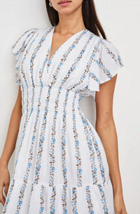Rails Kimora Mini Sundress in bluebell stripe - women's dress - alternate view