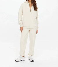 The Upside - Hamilton Wren Half Zip Sweater