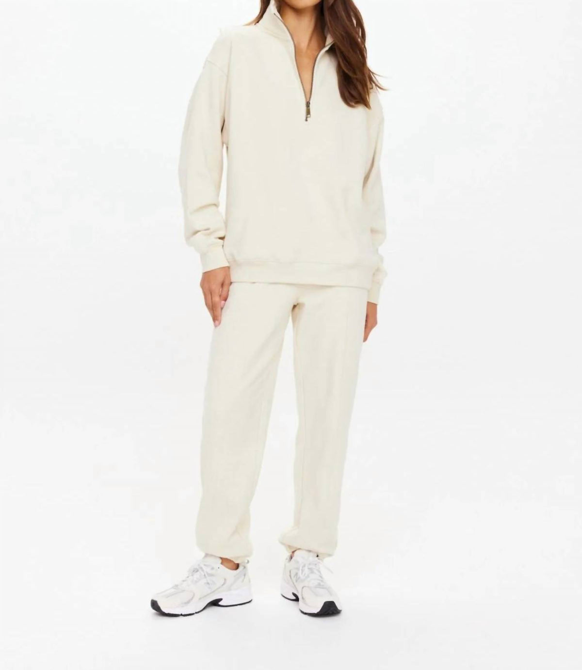 The Upside - Hamilton Wren Half Zip Sweater