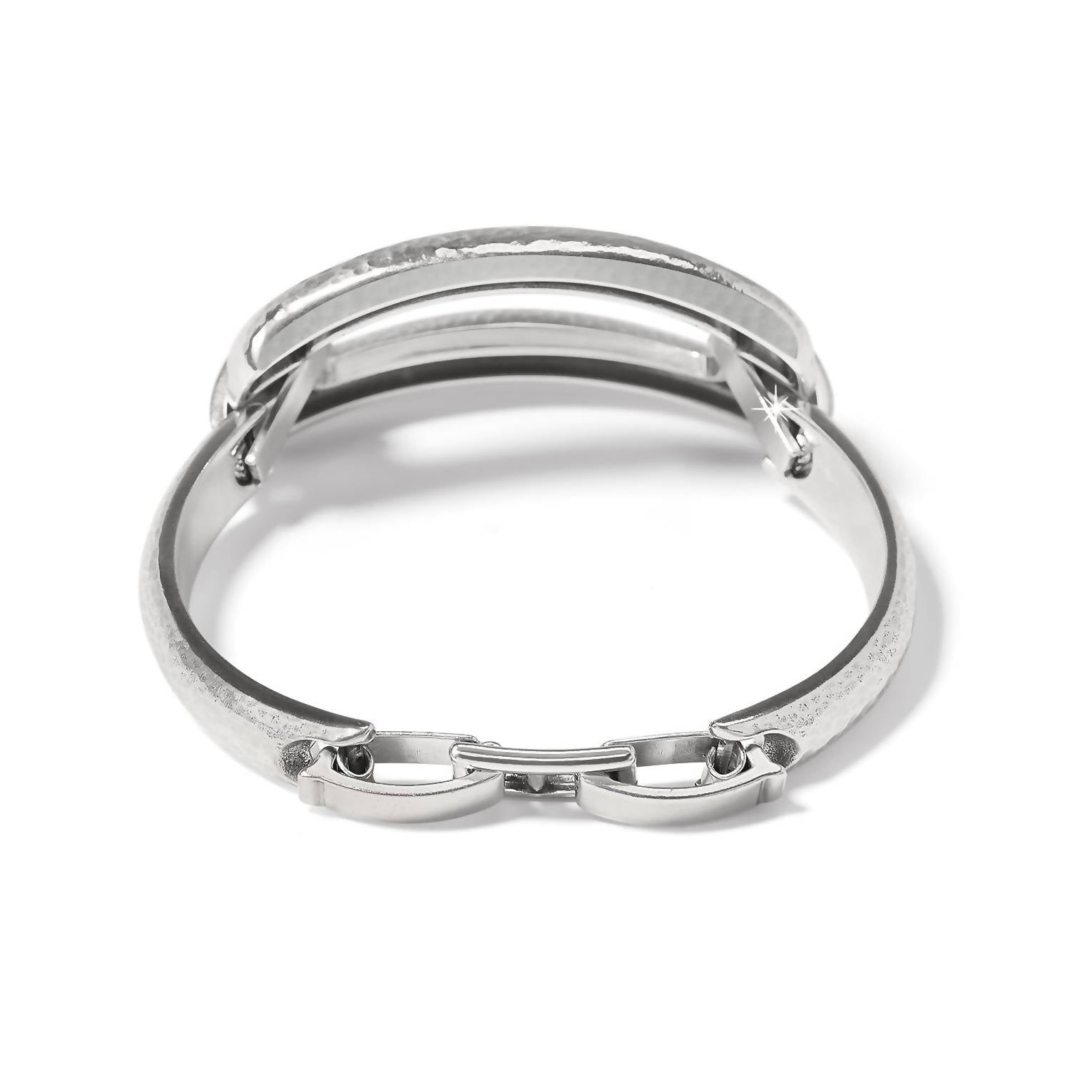 Brighton Women's Meridian Geo Dew Bracelet in silver - women's item - detail view