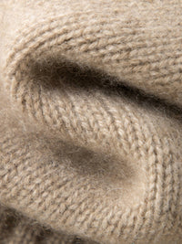 Meilleur Moment - Mock Neck Loose Fit Cashmere Sweater