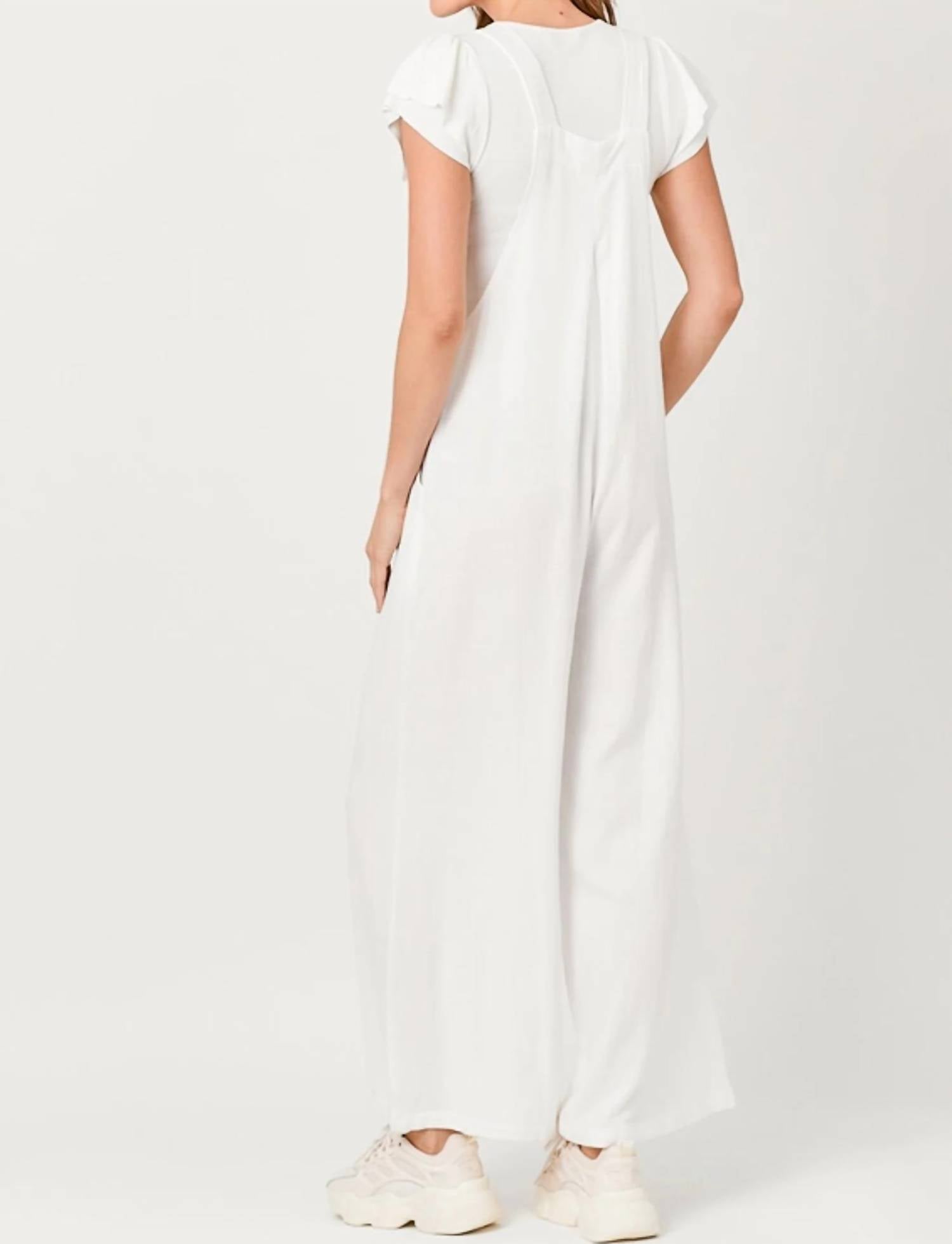 Mystree - Wide Leg Jumpsuit