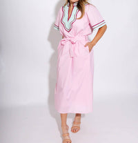 Thml - Contrast Midi Dress