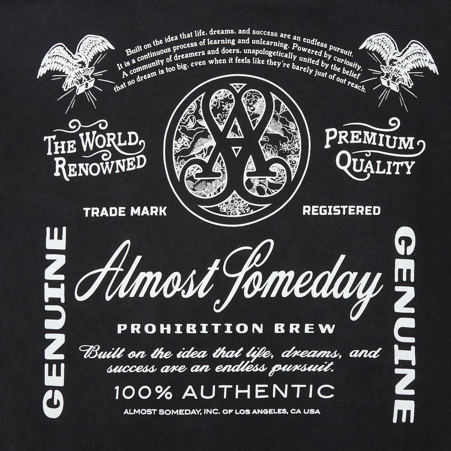 Almost Someday - Men's Prohibition Hoodie