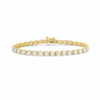 Diana M Jewels - Women's Round Lab-Grown Diamond Tennis Bracelet (2.00 Ct) - Classic