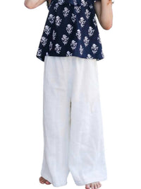 Poppet & Fox - Girl's Santorini Wide Leg Pants