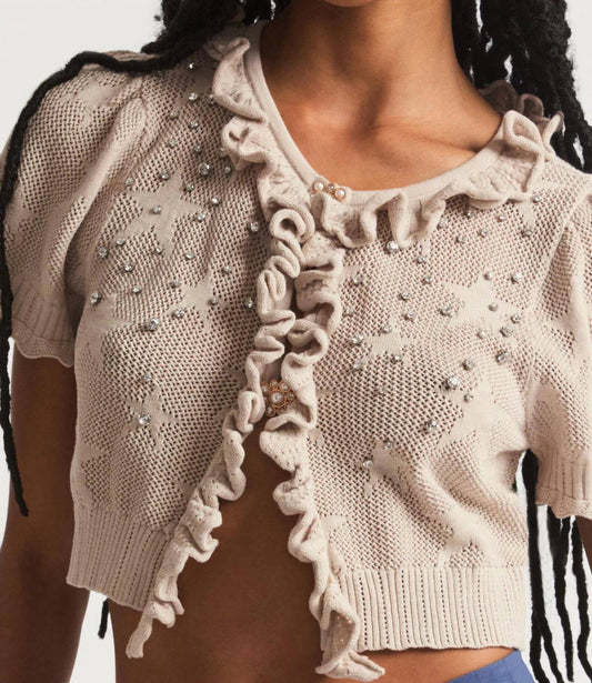 Loveshackfancy - Rizina Crop Cardigan