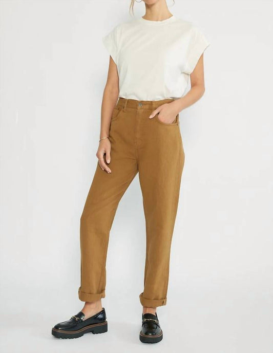Etica - Bryce Pinch Waist Boyfriend Pant
