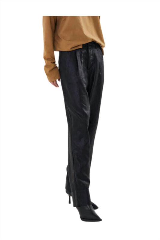 Rabens Saloner - Glazed Pleat Pants