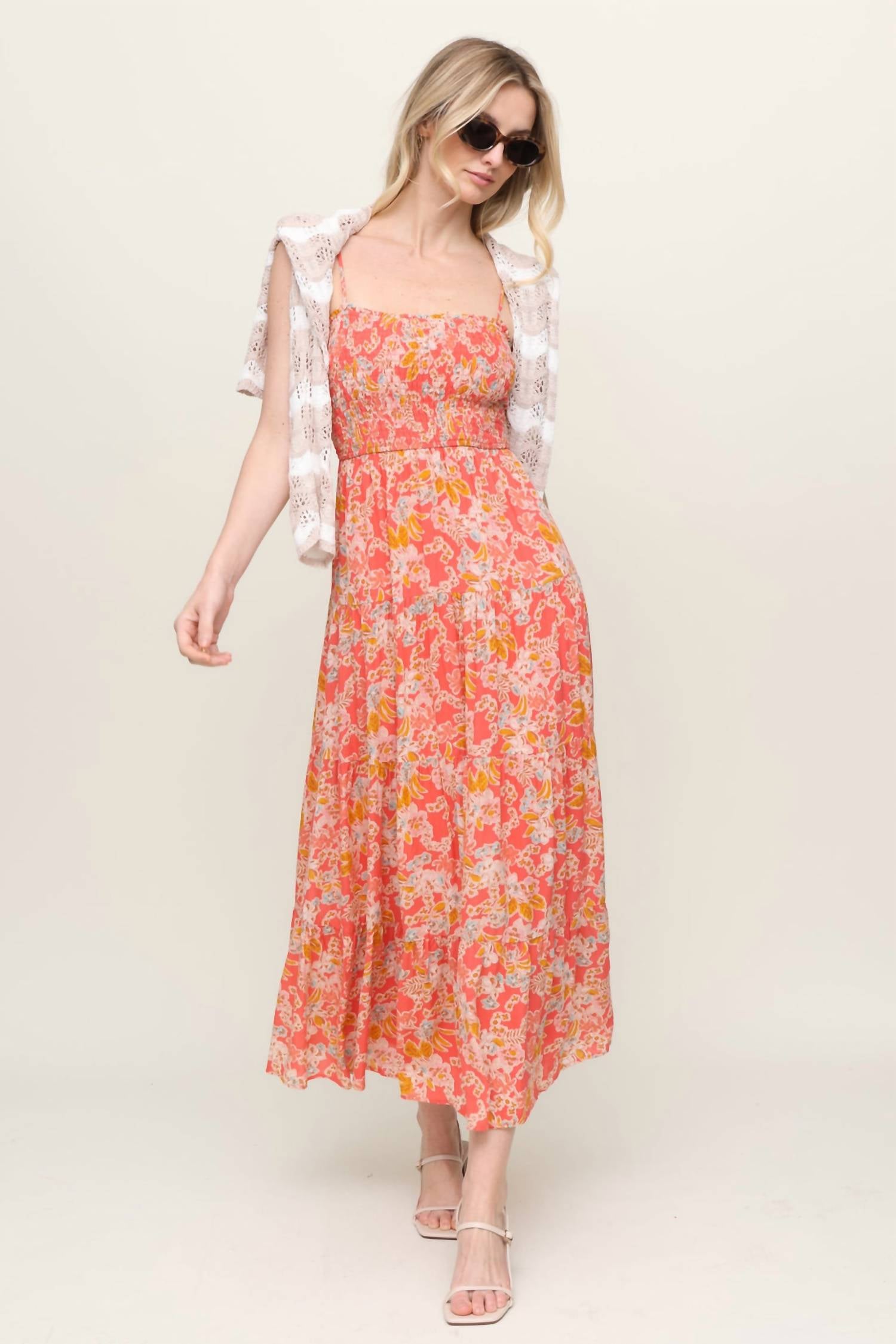 Z Supply - Balos Jardin Floral Midi Dress