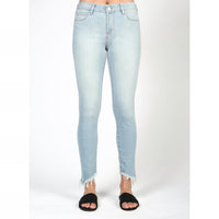 articles of society Suzy Crop Skinny Jeans in jasper - women's jeans