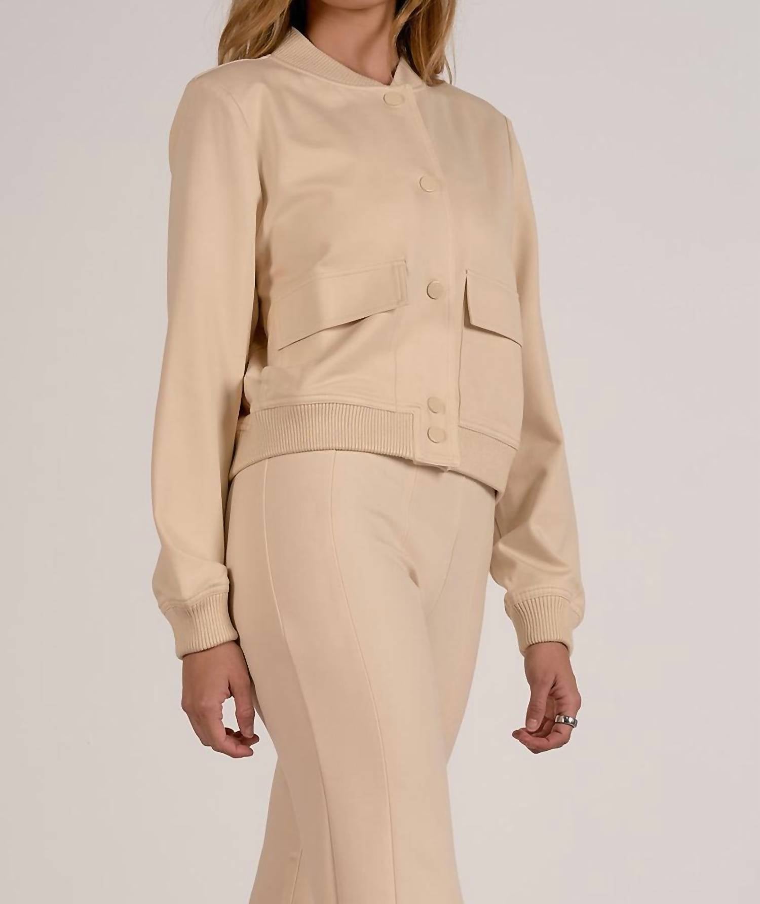 Elan - Bomber Knit Jacket