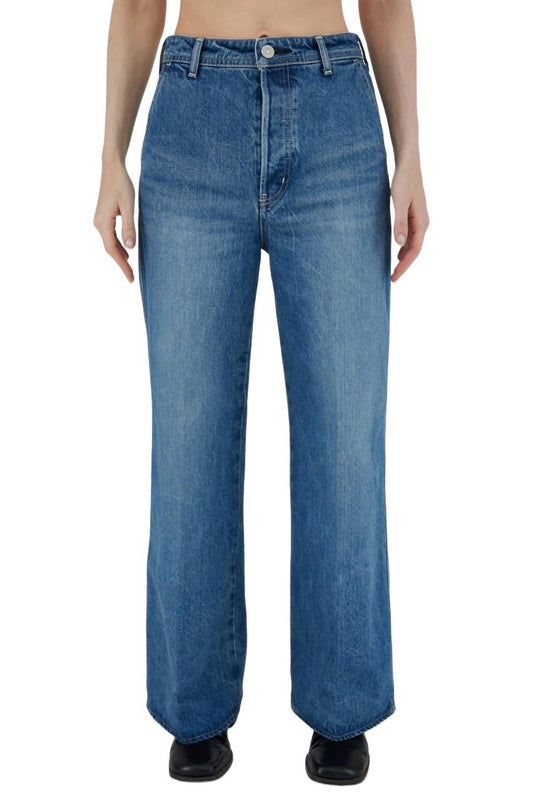 Moussy - CAMBRIA CENTERPRESS WIDE-CROPPED JEAN