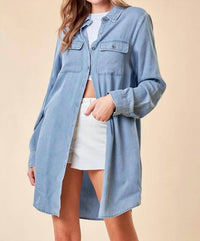 Doe And Rae - Midi Length Shirt Dress