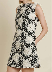 Aureum - Embroidered Twill Mini Dress