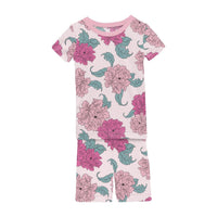 Kickee - Kids' Short Sleeve Pajama Set With Shorts