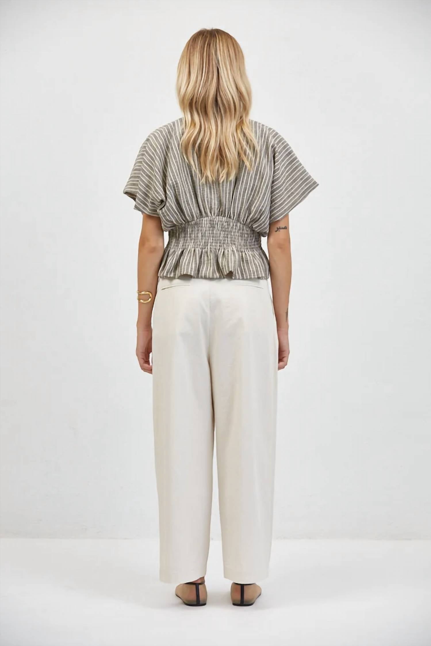 A.Ren - Novel Relaxed Fit Drawstring Pants