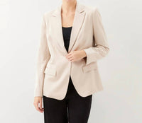 Karen Kane - Tailored Satin Blazer