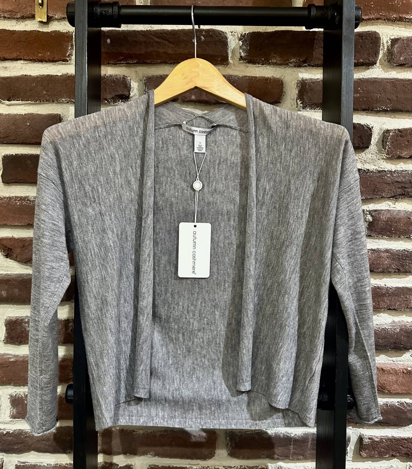 Autumn Cashmere - EASY CROP CARDIGAN